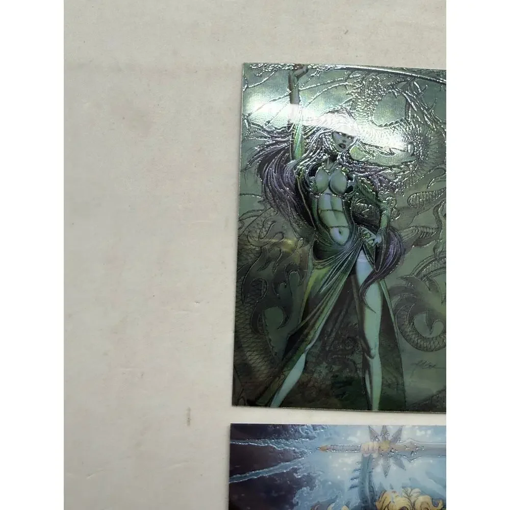 Lady Death Dark Alliance Chromium Card Lot C1 C2 C6 Darkchylde Chaos Comics